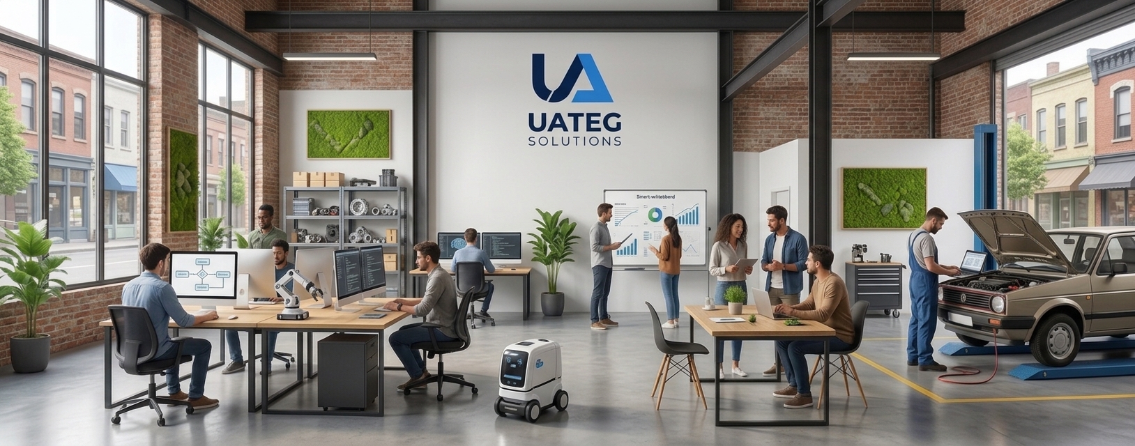 Implementación de IA y automatización en UATEG Solutions